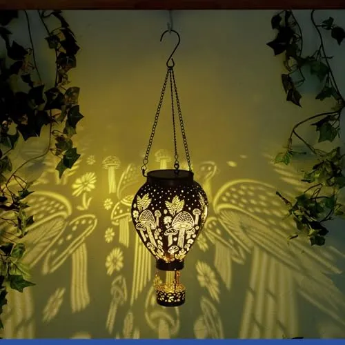 Maximex Solar Gartenleuchte Heißluftballon in Bronze-Optik in bronze von Maximex