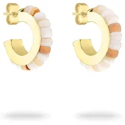 Tamaris Creolen TJ-0643-E-20 aus Edelstahl - Hochwertige mehrfarbige Creolen von Tamaris aus langlebigem Edelstahl, perfekt für jeden Anlass.