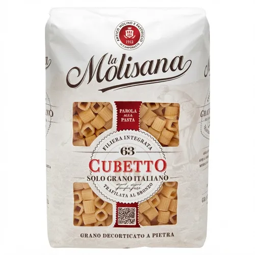 PASTA DI SEMOLA DI GRANO DURO FORMATO CUBETTO LA MOLISANA 500 GR.