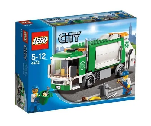 Lego City 4432 Müllabfuhr - Bauspielzeugset mit detailgetreuem Müllwagen, fördert kreatives Spielen und Motorik bei Kindern.