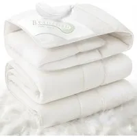 Beautissu BeauNuit WF Bettdecke 135x200cm Weiß