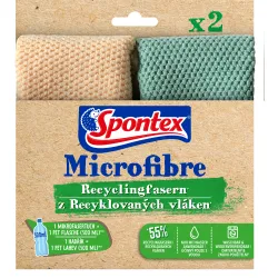 Mapa Spontex Microfibre Recycling-Putzlappen, 2 Stück