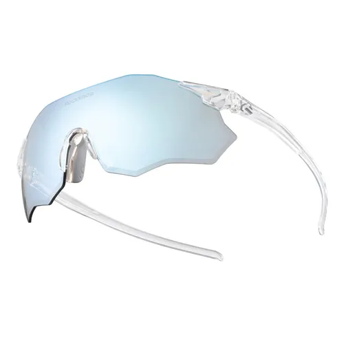 ROCKBROS Sportsonnenbrille UV400 für Outdoor-Aktivitäten - Die ROCKBROS Sportsonnenbrille bietet optimalen UV400-Schutz und ist ideal für wechselnde Lichtverhältnisse. Mit ihrem leichten Rahmen und den abnehmbaren Nasenpolstern sorgt sie für hohen Tragekomfort beim Radfahren, Laufen und mehr.