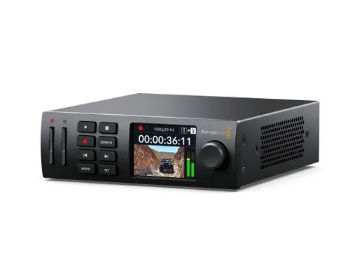 Blackmagic HyperDeck Studio HD Mini - Kompakter HD-Recorder, aufzeichnen in SD HD-Formaten bis 1080p 60, ideal für professionelle Video-Produktionen