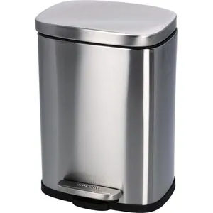 Spirella Mülleimer Akira, 5L, silber matt von Spirella