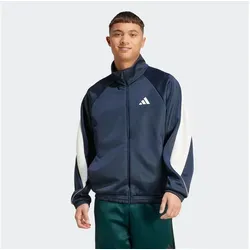adidas STADIUM Rollkragenpullover in Blau M (48/50) in blau von adidas