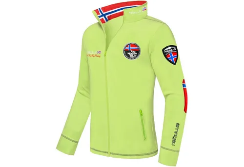 Nebulus Fleecejacke EXPLORE, P4610 - Herren, limettengrün, M