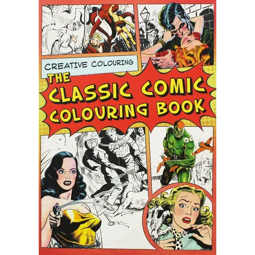 Produktbild The Classic Comic Colouring Book: Creative Colouring for Grown-ups