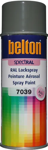 RAL 7039 quarzgrau Belton 400ml Lackspray Sprühlack Spraydose glänzend K324156