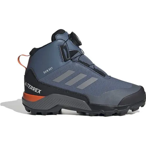 adidas Terrex Winter MID BOA R.RDY Kinder Wanderschuhe - Blau - Größe 33 - Wanderschuhe für Kinder mit BOA-Verschlusssystem für einfachen Sitz und optimalen Halt, ideal für winterliche Abenteuer im Freien.