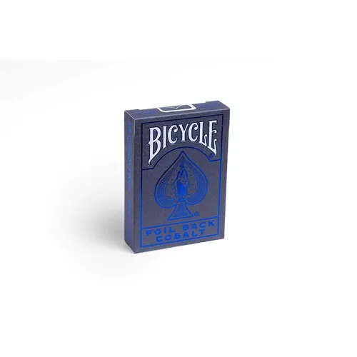 Bicycle® Kartendeck - Foil Back Cobalt Blue Kartenspiel Spielkarten Pokerkarten Single Deck