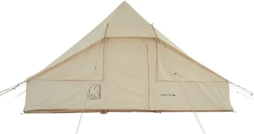 Nordisk Utgard Sky 13.2 Zelt - Geräumiges Baumwollzelt für 5 Personen - 3-Jahreszeiten Campingzelt aus hochwertiger Baumwolle, ideal für Glamping und komfortables Camping mit Freunden oder Familie.