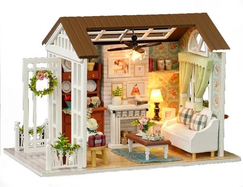 Produktbild LA CUTE Puppenhaus Kinderzimmer-Set