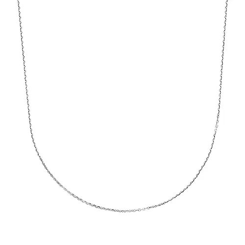 Amor Collier 925 Sterling Silber Unisex - Eleganter Halsschmuck für Damen und Herren - Kette aus hochwertigem 925 Sterling Silber, 40 cm lang, mit praktischem Karabinerverschluss. Kommt in einer Geschenkbox – ideal für besondere Anlässe!