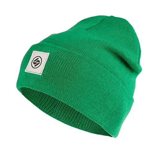 Spitzbub Unisex Mütze Beanie (Grün) - Bequeme und atmungsaktive Beanie aus Merinowolle, ideal für kühle Tage. Die perfekte Kombination aus Funktionalität und Komfort sorgt für ein angenehmes Tragegefühl.