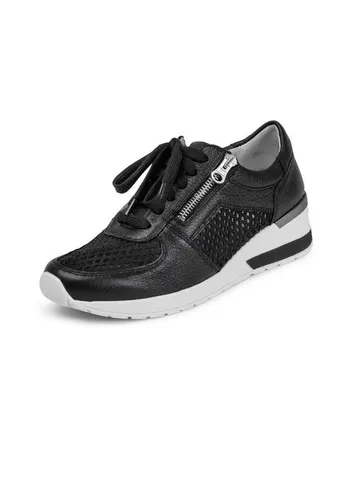 VITAFORM Damen Weite H Hirschleder schwarz, Größe 40 - Bequeme VITAFORM Schuhe mit Shock-Absorber für sanften Tragekomfort. Ideal für Füße mit besonderen Bedürfnissen, ausgestattet mit Reißverschluss für einfaches An- und Ausziehen.