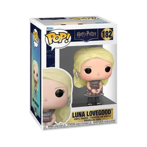 Harry Potter POP! Holiday Vinyl Figur Luna in Dress 9 cm - Spielfiguren - Coole 9 cm große Luna Figur aus der beliebten 'POP!'-Reihe, perfekt für Sammler und Fans von Harry Potter!