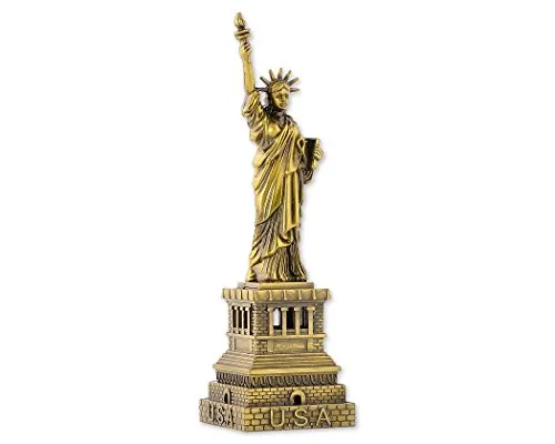 ds. distinctive style Statue of Liberty Modell Freiheitsstatue Metallstatue Freiheitsstatue Figur für Souvenirs(15cm)