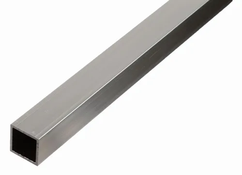 Alberts 4x Vierkantrohr Alu natur 1000x20x20 mm - Praktisches Vierkantrohr aus Aluminium, ideal für vielseitige Anwendungen im Bau. Robuste Qualität und leicht zu verarbeiten, perfekt für Ihre Projekte.