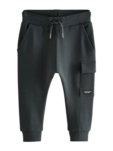 NEXT Jungen Skinny Fit Jogginghose im Utility-Stil Holzkohle Grau 110-116