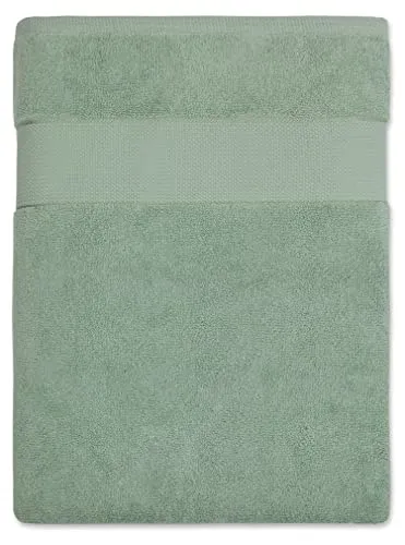 BANANALU Saunatuch XL - XXL 100x180cm Qualität 100% Baumwolle 600g/m2, 1 Stück, Silt Green 14-5706, 100x180cm, 600g/m2