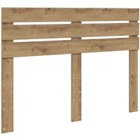 vidaXL Kopfteil Artisan-Eiche 140 cm - Polsterbetten: Modernes Kopfteil aus robustem Holzwerkstoff, bietet Komfort und elegantes Design für zeitgemäße Schlafzimmer.