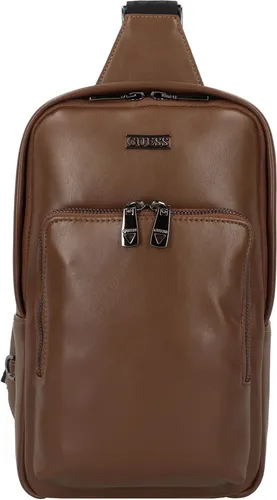 Guess Boston Umhängetasche 19 cm in braun von GUESS
