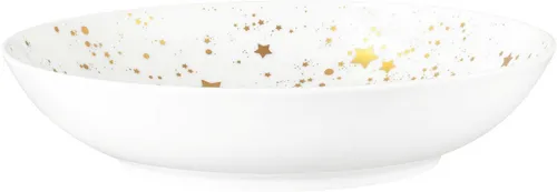Seltmann Weiden Suppenteller Liberty - Golden Stars, (1 St), Teller rund 21 cm