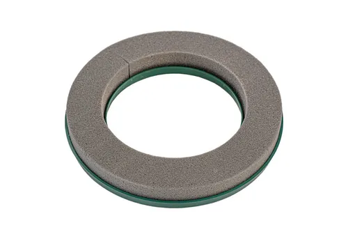 Creativery Bastelmoos, Trocken Steckschaum Kranz 30cm mit ringförmiger Plastikunterlage 1 Stk