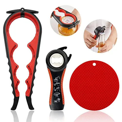 HUMANFUN 5-in-1 Multifunktions-Glasöffner für Senioren