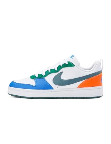 Nike Court Borough Low Recraft Kinder - weiß - Entdecke die Nike Court Borough Low Recraft für Kinder: Strapazierfähige Materialien und verbesserte Passform sorgen für Komfort und Langlebigkeit, ideal für aktive Tage voller Spiel und Bewegung.