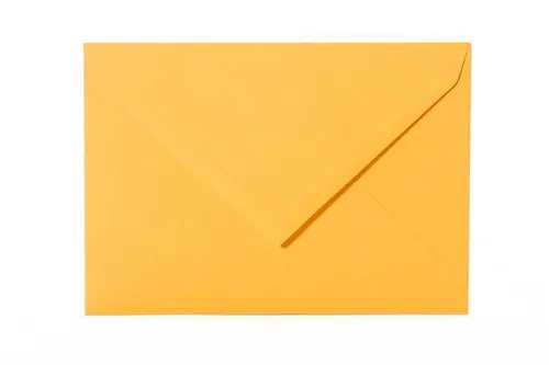 Briefumschläge C6 Gelb-Orange 25 in gelb von Paper24