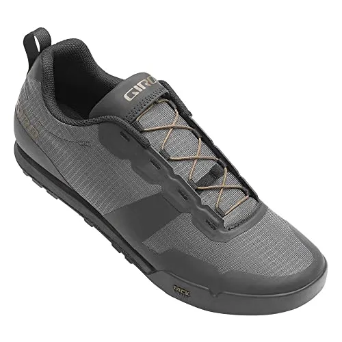 Giro Tracker Fastlace dark shadow/trail green 49 - Fahrradschuhe für Herren mit Schnellschnürsystem, atmungsaktiv und ideal für Mountainbiking – bietet optimalen Grip und Komfort für ganztägige Abenteuer.