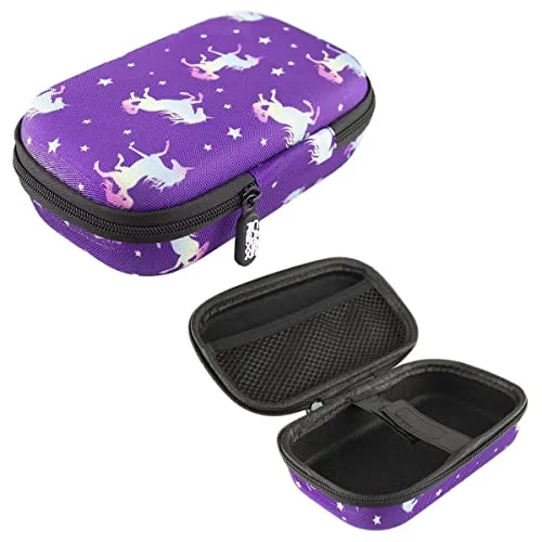 caseroxx Kinderkamera Tasche passend für V-Tech Kidizoom Touch 5.0 in vielen Farben und Designs, Schutz Aufbewahrungs Tasche