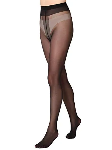Merry Style Damen Strumpfhose 20 DEN MSFI018 (Schwarz, 4-L)