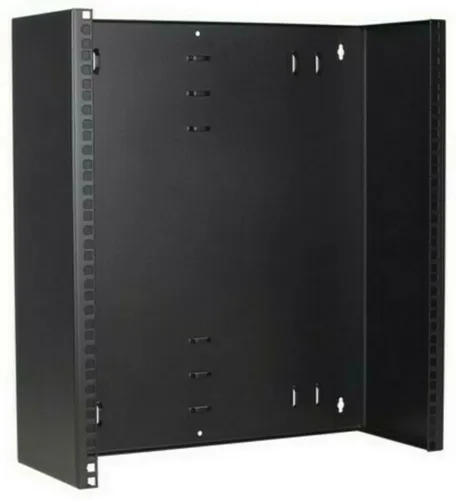 DSIT Serverschrank 12 HE - 19” Montagerahmen für Wandbefestigungen - Servergehäuse in 12 HE mit 180 mm Tiefe, aus robustem Stahlblech, ideal für platzsparende Wandmontage und inklusive Montageschrauben.