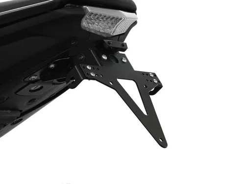 ZIEGER Kennzeichenhalter Classic Complete für Yamaha MT-125 - Robuster Kennzeichenhalter in schwarz, inklusive Montagematerial - ideal für eine sichere Befestigung und optische Aufwertung Ihres Motorrads.