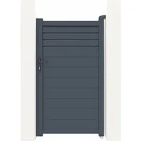 Casanoov Gartentür Carpatia 100x180cm mit 2 Alu Pfosten