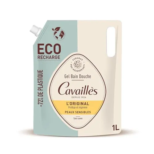 Rogé Cavaillès Bath Shower Gel Sensitive Skins The Original Eco-Refill 1L