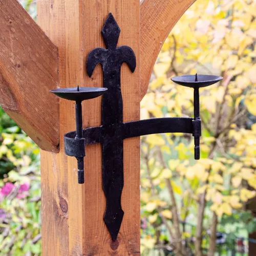 Kerzenständer Schwarz von Antikas