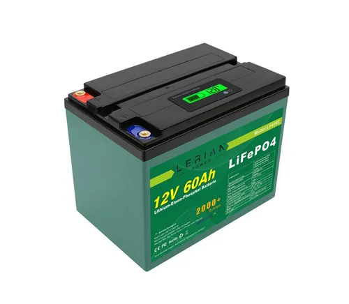 LERIAN POWER LiFePO4 Akku 12V 60Ah – Ideal für Camping und Solar