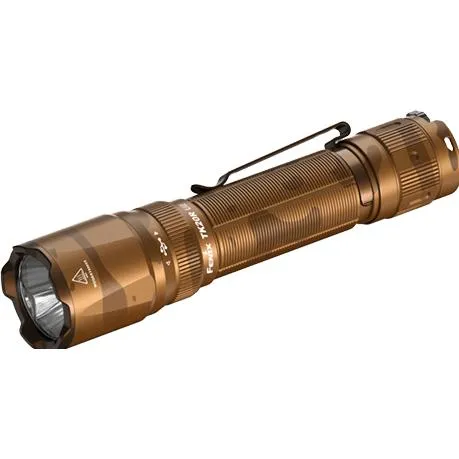 FENIX TK20R UE Wüstentarnung - Ultrahelle Polizei-Taschenlampe - Taschenlampen mit 2800 Lumen, 465 m Reichweite und IP68-Wasserschutz, ideal für anspruchsvolle Einsätze und lange Betriebszeiten.