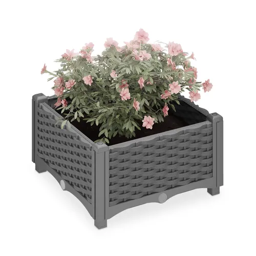 Pflanzkübel Pflanzenkiste Blumenkasten Pflanzkasten Blumenkübel Hochbeet Balkon