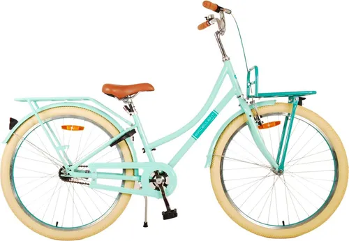 Volare Kinderfahrrad Excellent - Mädchen - 26 Zoll - Robustes Kinderfahrrad für Mädchen, ideal für 6-12 Jahre mit Rücktrittbremse und Luftbereifung. Bis 115 kg belastbar, 85% vormontiert für schnellen Fahrspaß.