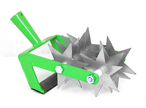 Kultivator Sternfräse Krümler Bodenkrümler Rollhacke Jätemesser 2-Reihe 7-Star TMX