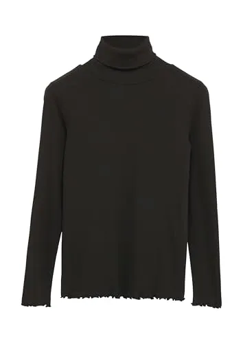 Langarmshirt mit Rollkragen