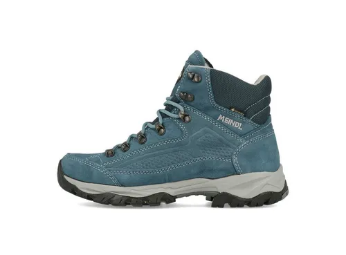 Meindl Wanderstiefel blau 39 EU - Wanderschuhe in Größe 39, Farbe blau, mit atmungsaktivem GTX-Futter und robustem Velours- und Nubukleder für besten Komfort und Halt auf allen Wegen.