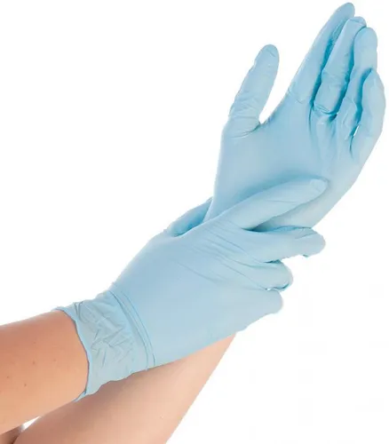 HYGONORM Nitril-Handschuh Safe Fit S blau puderfrei 100 Stück