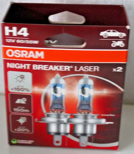 Ams-Osram NIGHT BREAKER® LASER 64193NL-2HB Glühlampe von Osram