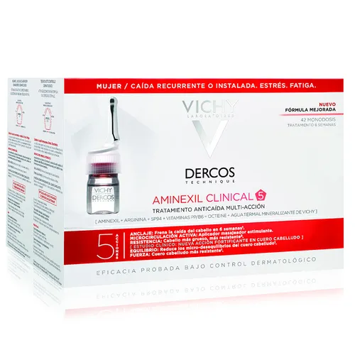 Dercos Technique Aminexil Intensive 5 Donna Vichy 42 Fiale